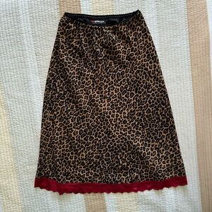 Wanted retro midi skirt